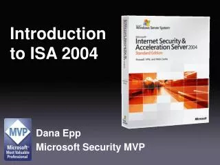 Introduction to ISA 2004