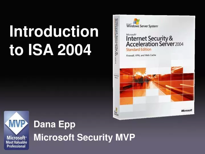 introduction to isa 2004