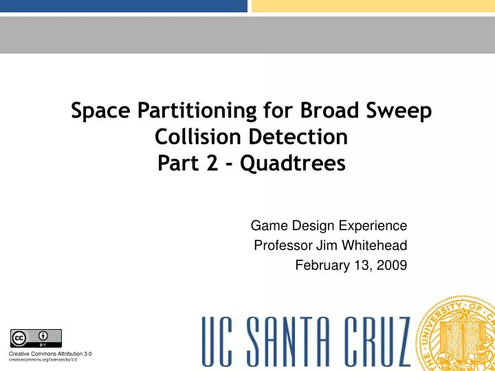 space partitioning for broad sweep collision detection part 2 quadtrees