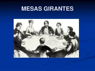 mesas girantes