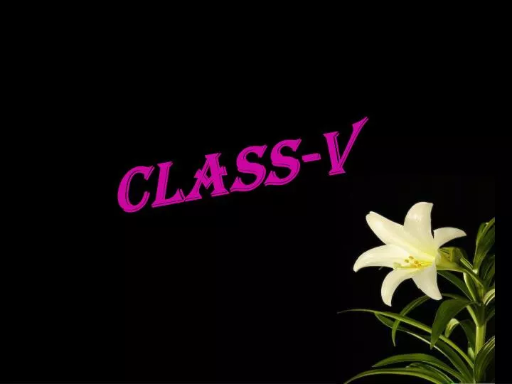 class v