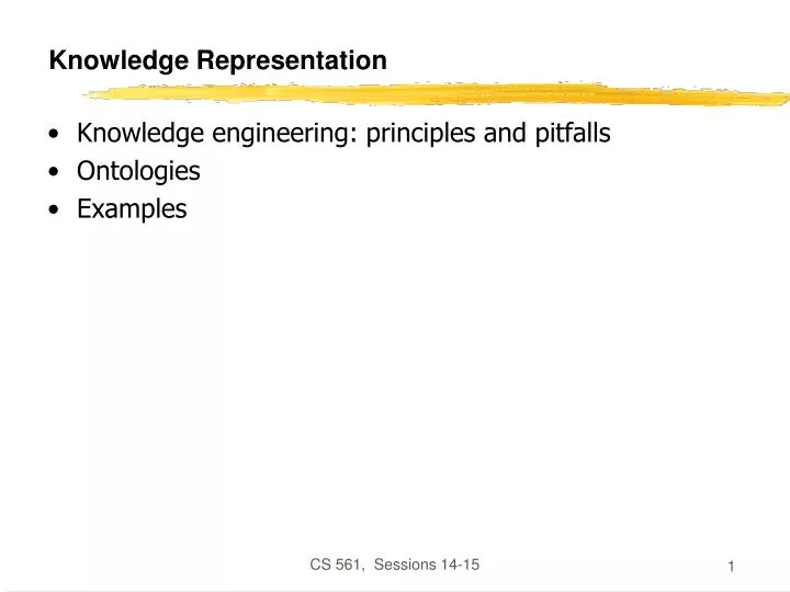 knowledge representation