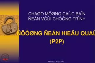cha o m ng ca c ba n e n v i ch ng tr nh