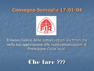 convegno somaglia 17 01 04