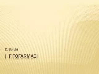 d borghi