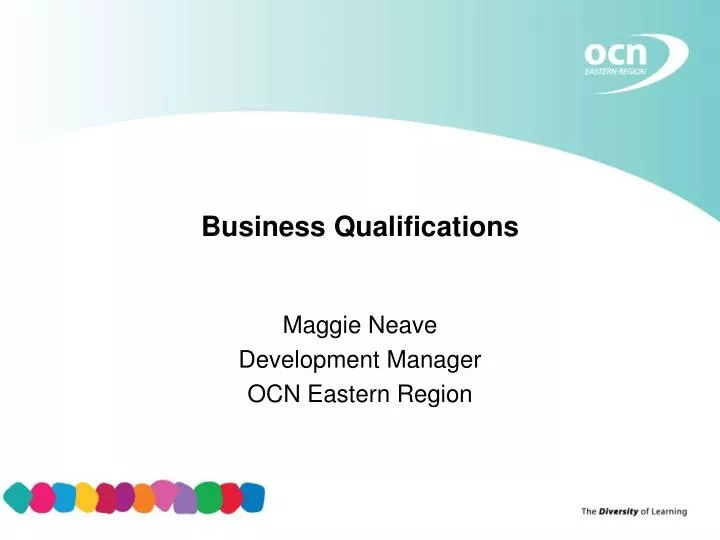 business qualifications