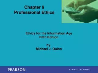 Chapter 9 Professional Ethics