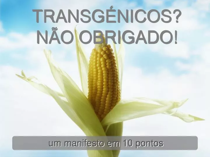 transg nicos n o obrigado