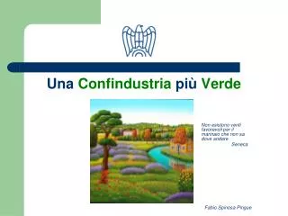 una confindustria pi verde