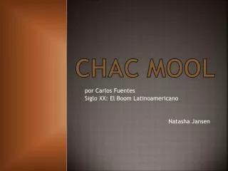 chac mool