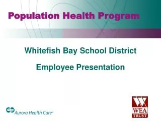 Whitefish Bay School District Employee Presentation