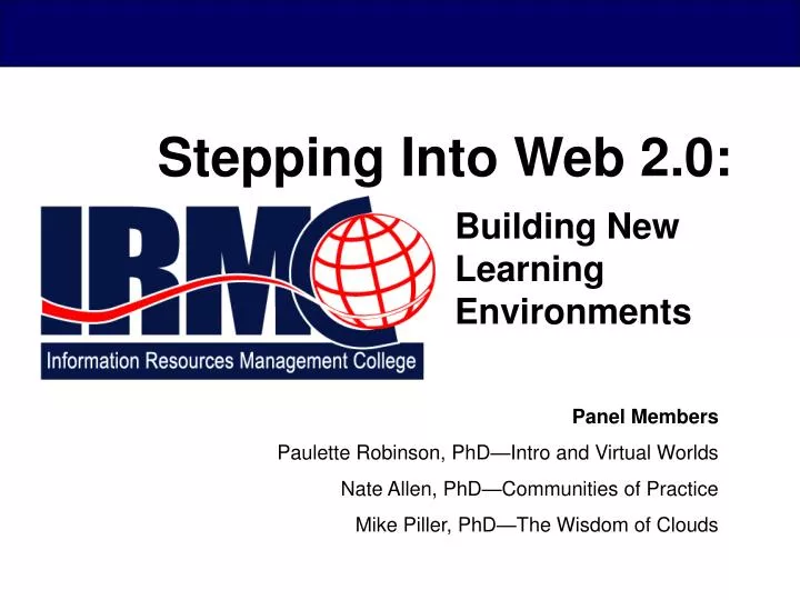 stepping into web 2 0
