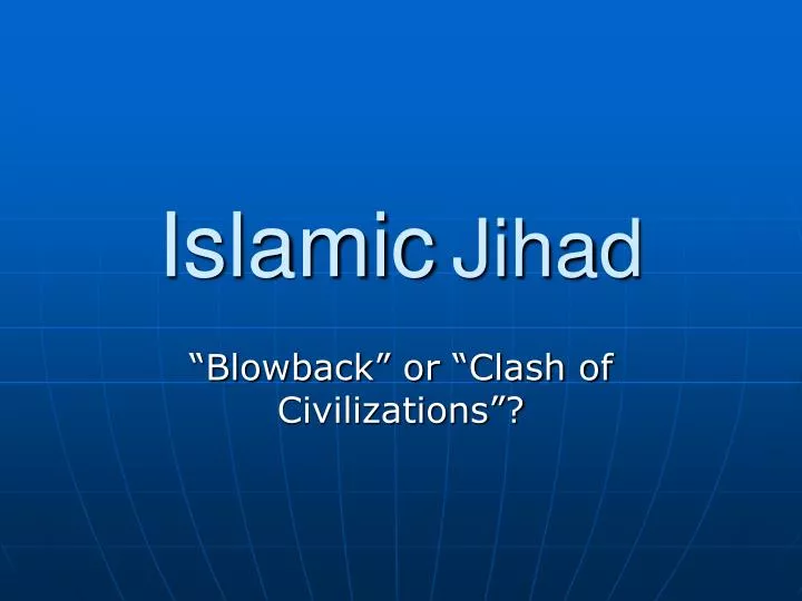 islamic jihad