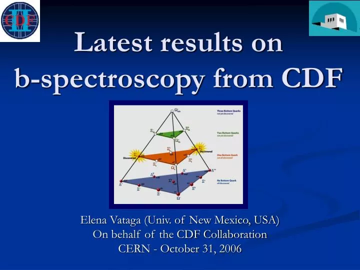 latest results on b spectroscopy from cdf