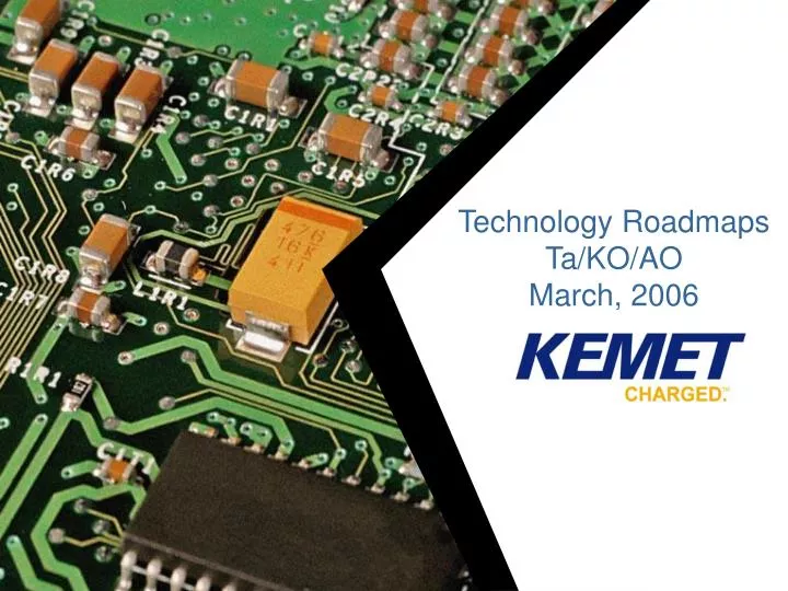 technology roadmaps ta ko ao march 2006