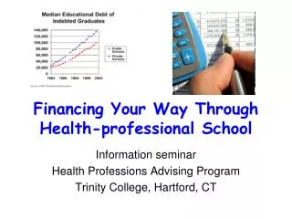 Financing Your Way Through Health-professional School