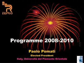 Programme 2008-2010