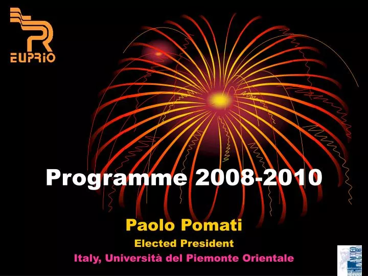 programme 2008 2010