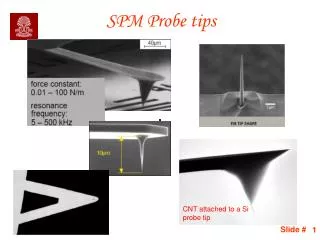 SPM Probe tips