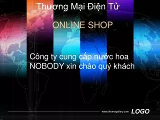 online shop