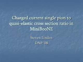 Charged current single pion to quasi-elastic cross section ratio in MiniBooNE