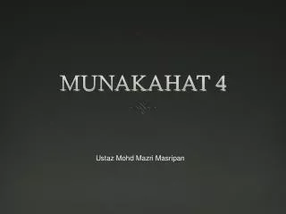 munakahat 4