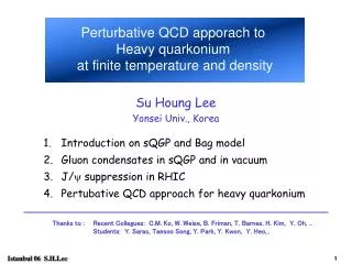 Introduction on sQGP and Bag model Gluon condensates in sQGP and in vacuum