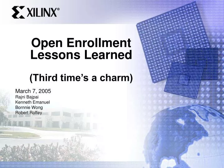 open enrollment lessons learned third time s a charm
