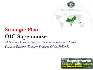 Strategic Plan: OIC-Supercourse