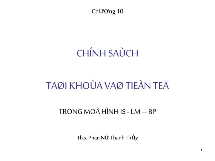 ch ng 10 ch nh sa ch ta i kho a va tie n te