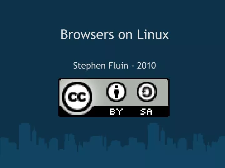 browsers on linux