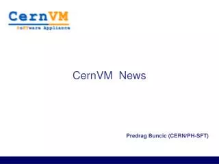 CernVM News