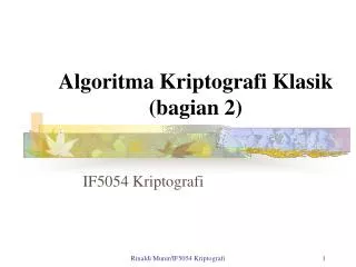 algoritma kriptografi klasik bagian 2