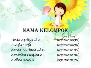 PPT - Nama Kelompok PowerPoint Presentation, Free Download - ID:5671568