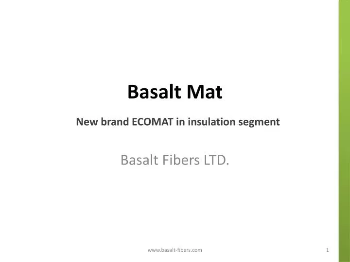 basalt mat