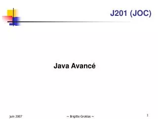j201 joc