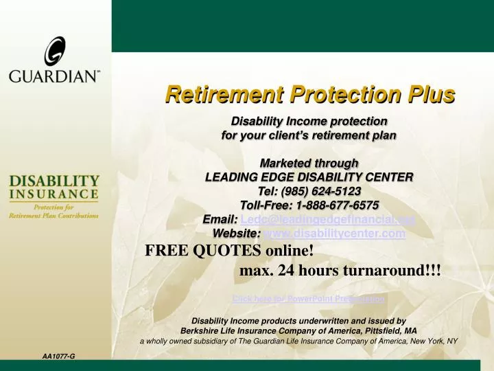 retirement protection plus
