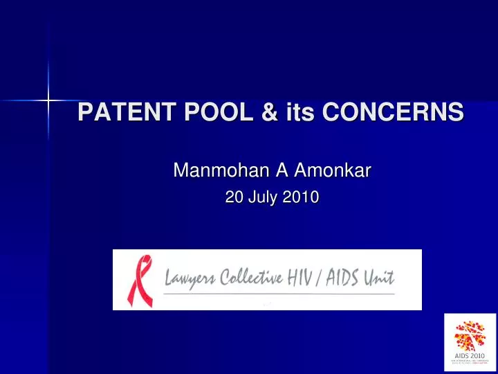 patent pool its concerns