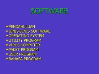 software