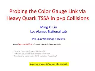 Probing the Color Gauge Link via Heavy Quark TSSA in p+p Collisions