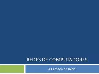redes de computadores