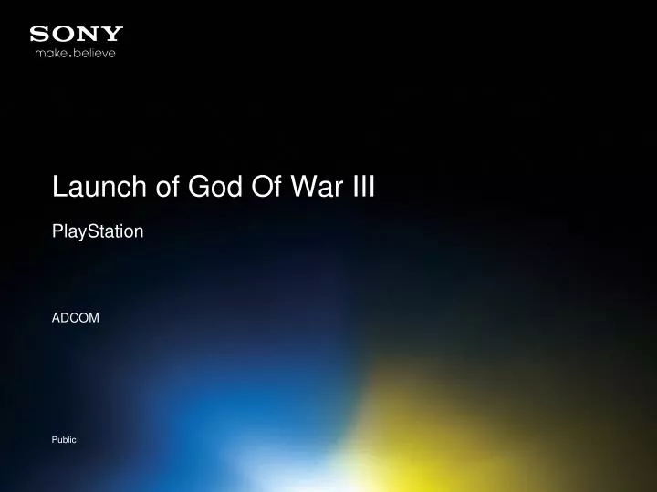 launch of god of war iii