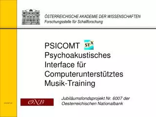 psicomt psychoakustisches interface f r computerunterst tztes musik training