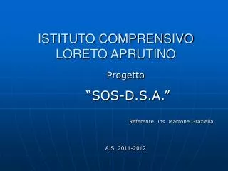 istituto comprensivo loreto aprutino