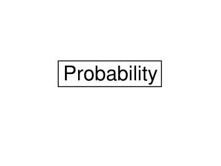 Probability