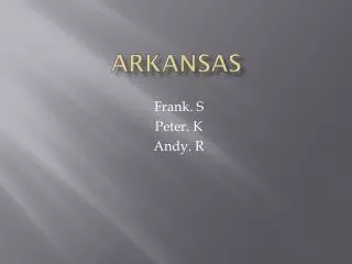 Arkansas