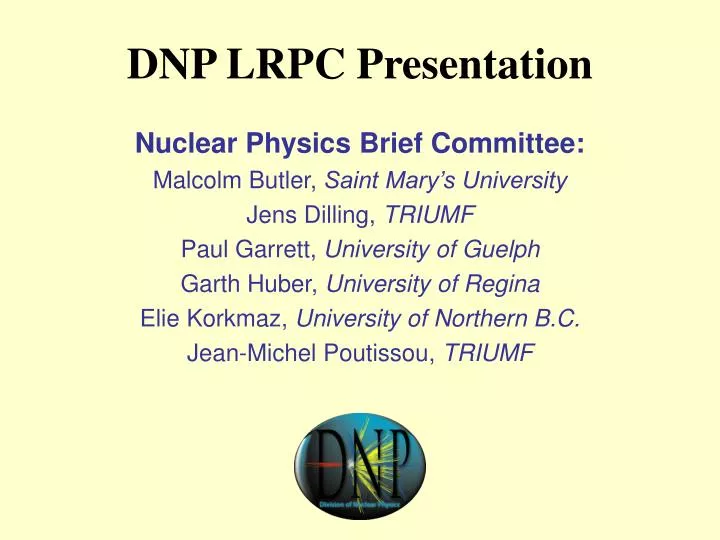 dnp lrpc presentation