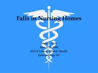 Falls in Nursing Homes