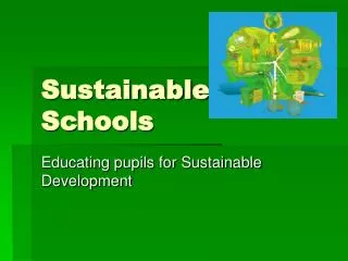 Sustainable Schools