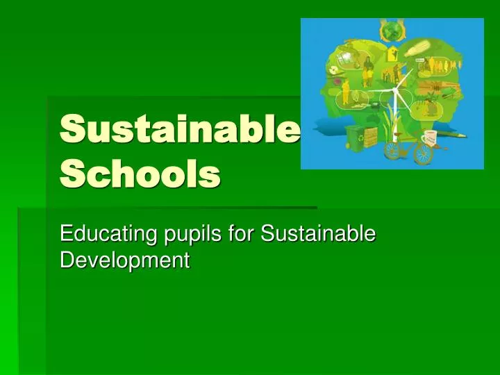 sustainable schools